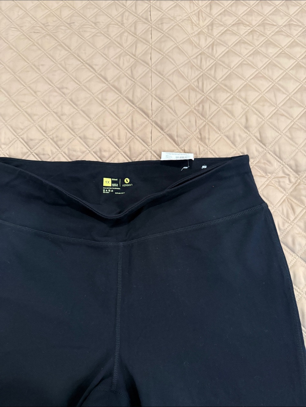 Black High-Waist Active Leggings for women